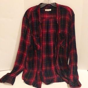 Beach lunch Lounge Plaid Top